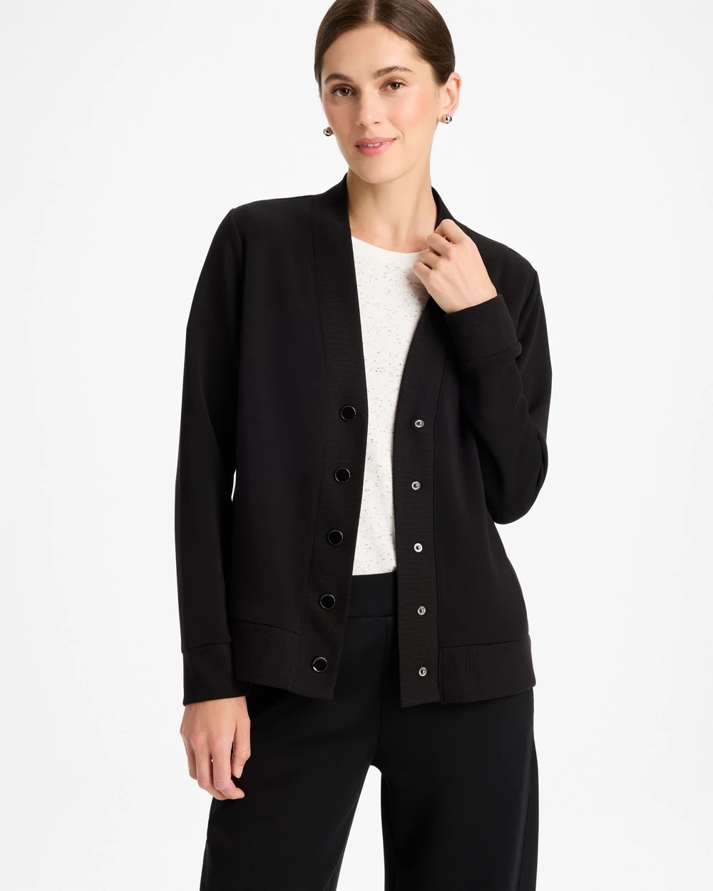 Zenergy® Soft Rib Detail Cardigan | Chico's